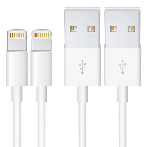 2-Pack 2 Meter Lightning cables - Quick Charge iSO13